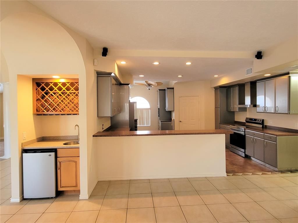 Interior, Kitchen, Recessed Lighting, Stainless Steel Appliances