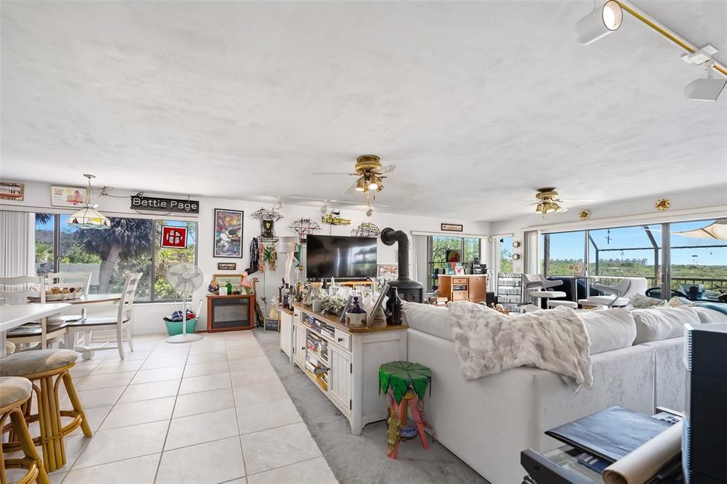 Dining room, Interior, Living room