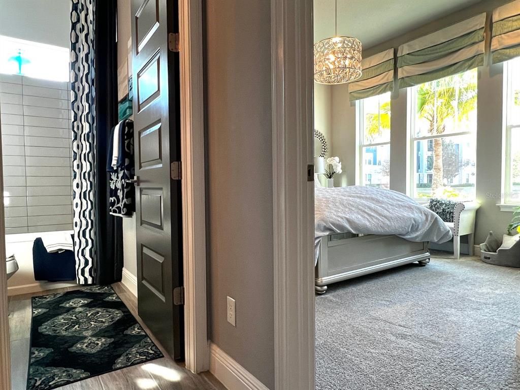 Bedroom, Interior, Pendant Lights