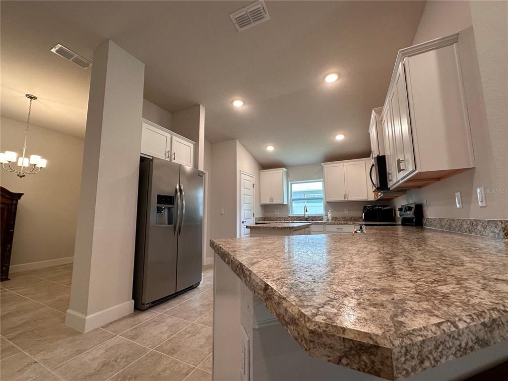 Interior, Kitchen, Pendant Lights, Recessed Lighting