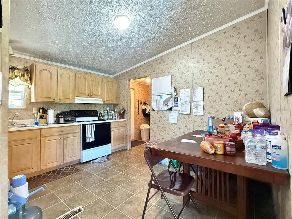 Dining room, Interior, Kitchen
