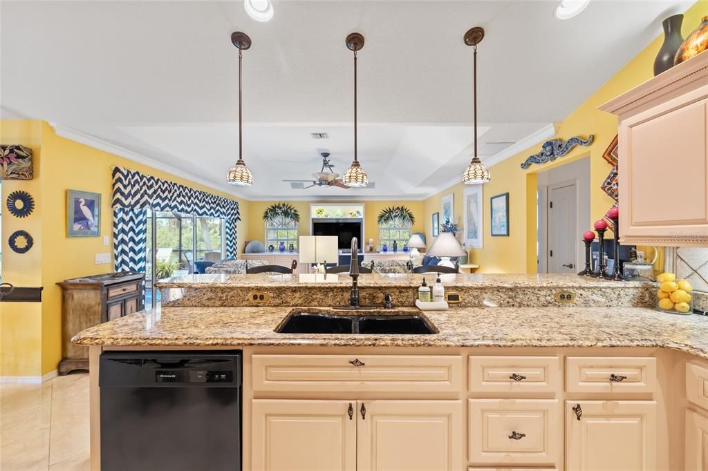 Interior, Kitchen, Pendant Lights