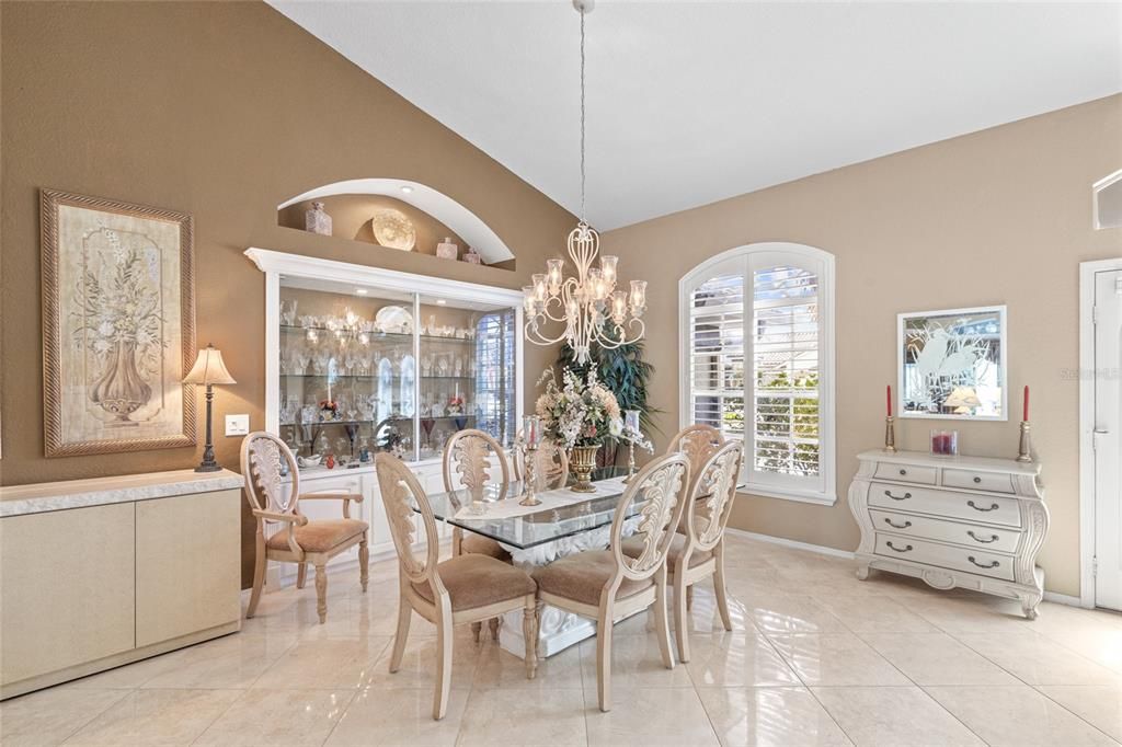 Chandelier, Dining room, Interior
