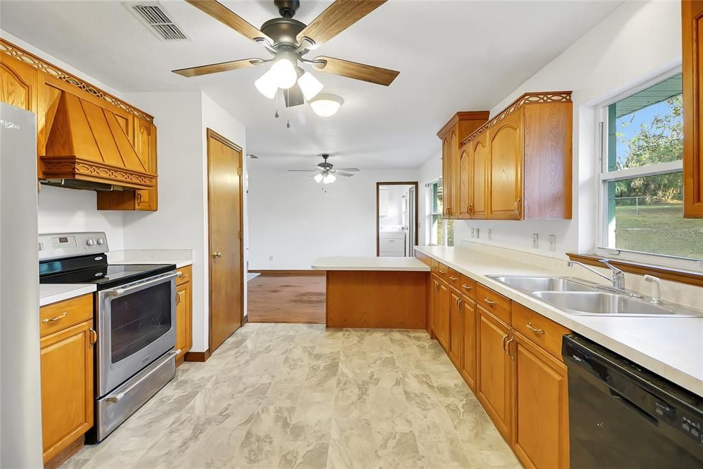 Interior, Kitchen, Marble