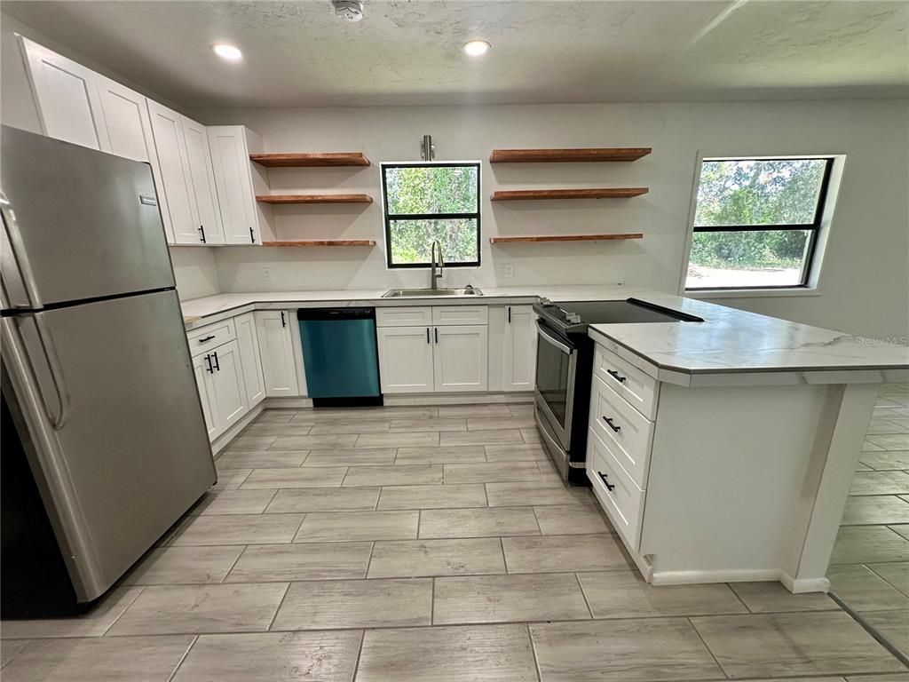 Interior, Kitchen, Recessed Lighting