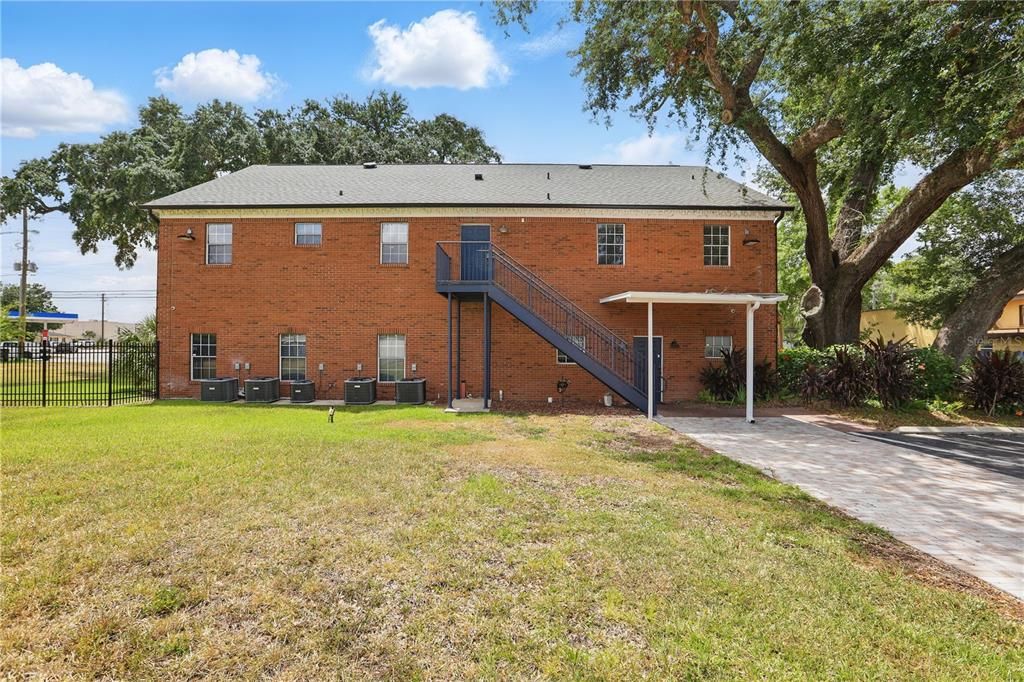 Backyard, Exterior