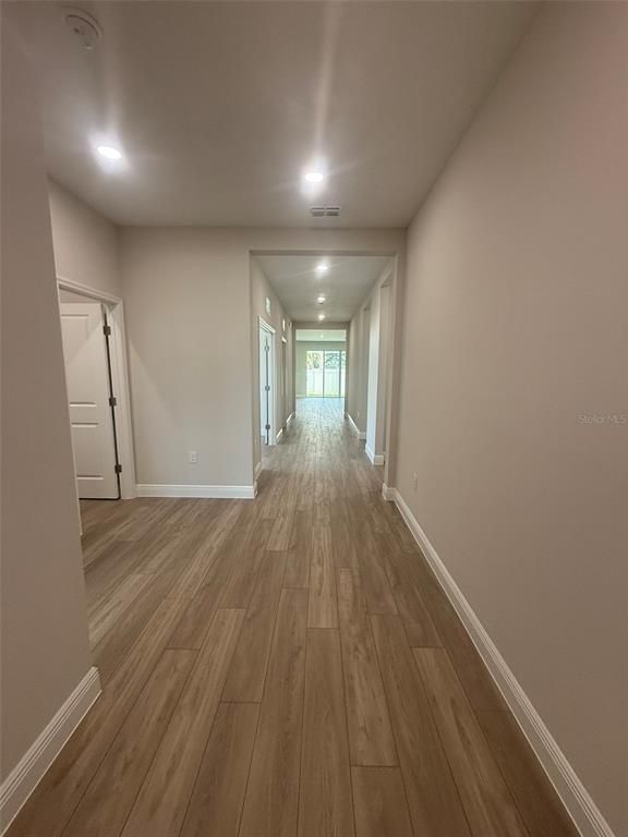 Interior, Recessed Lighting, Wood Texture Flooring