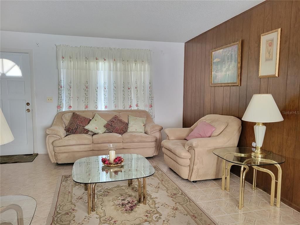 Interior, Living room, Wooden Walls