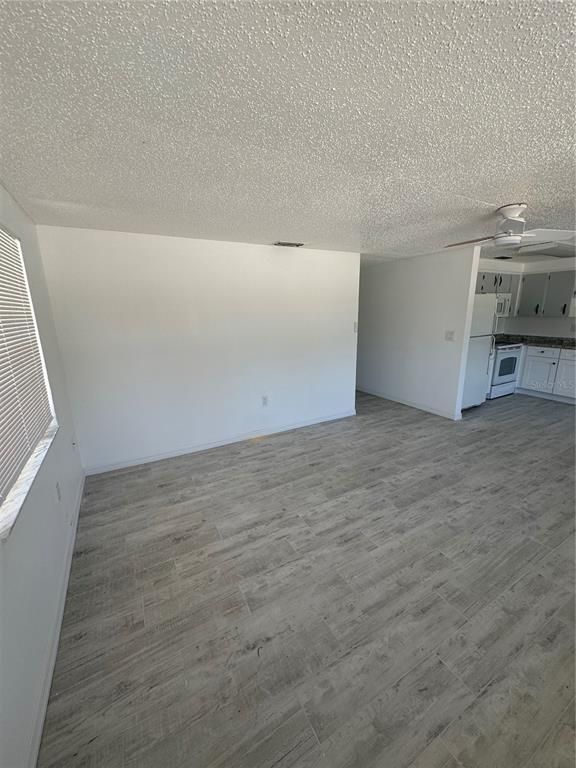 Empty room, Interior, Kitchen, Wood Texture Flooring