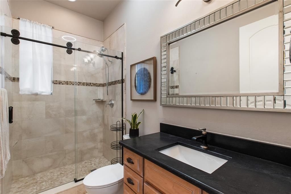 Bathroom, Glass Shower, Interior