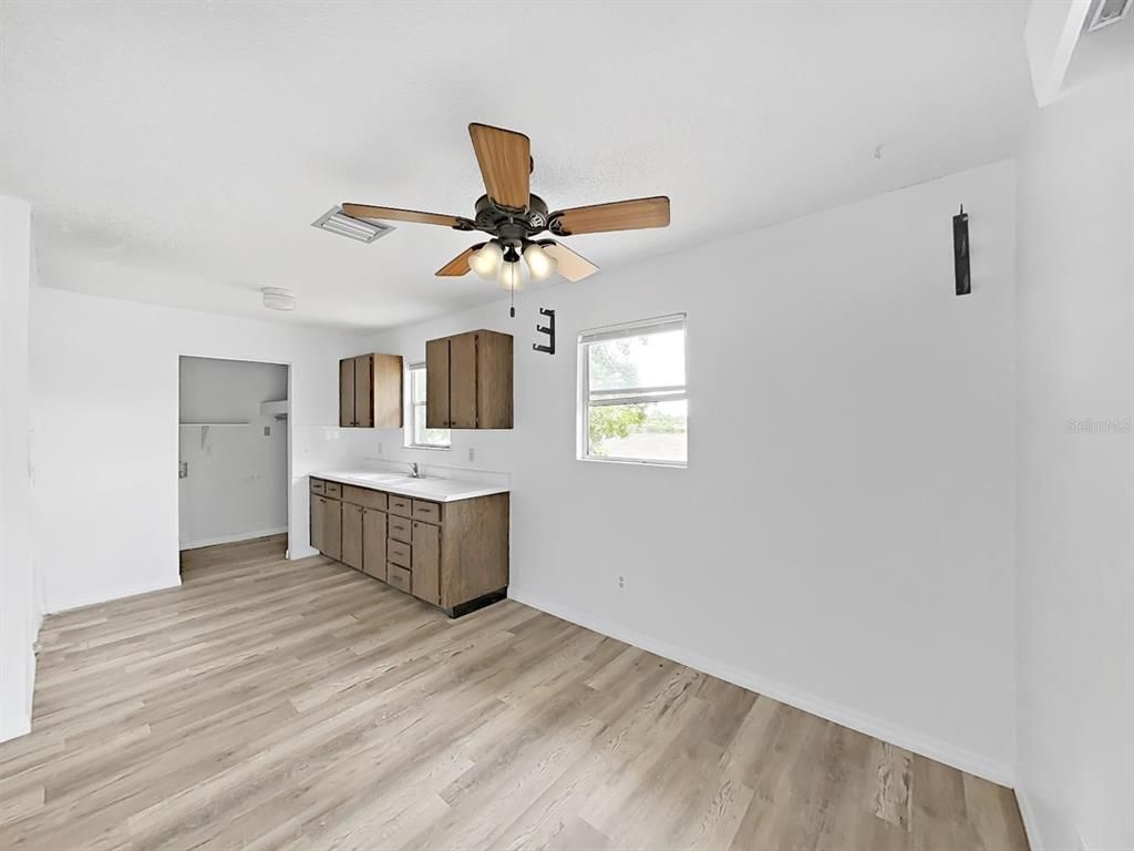 Bathroom, Empty room, Interior, Wood Texture Flooring
