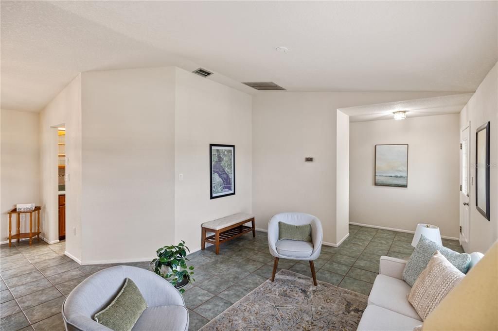 Interior, Living room