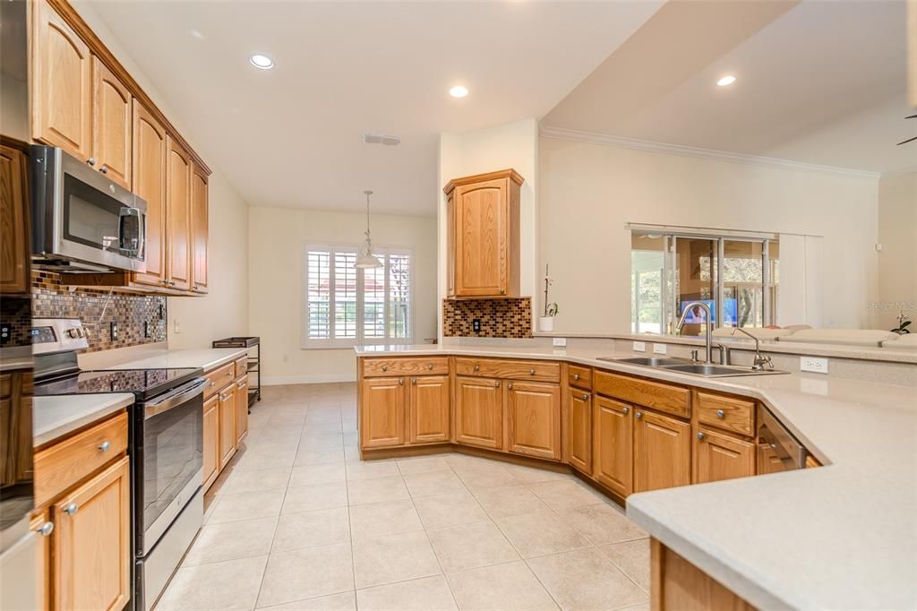 Interior, Kitchen, Pendant Lights, Recessed Lighting