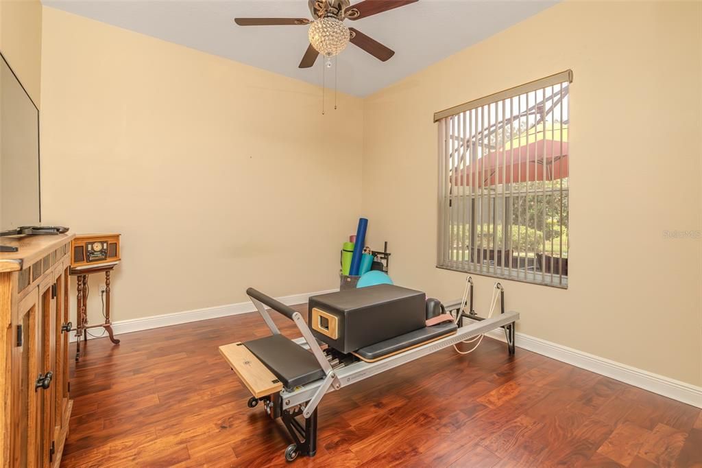 Fitness Equipment, Interior, Wood Texture Flooring