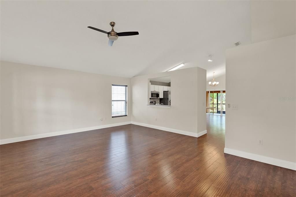 Empty room, Interior, Wood Texture Flooring