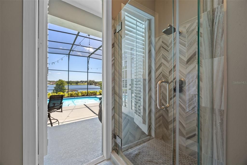 Bathroom, Glass Ceilings, Glass Shower, Interior, Sun Room, Water