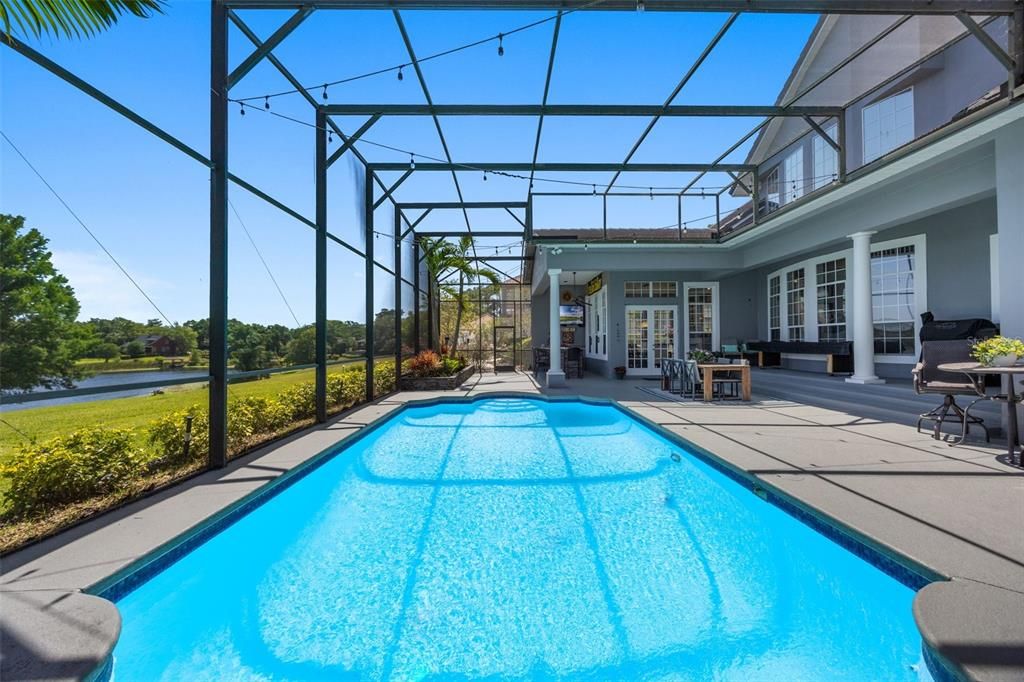 Glass Ceilings, Interior, Pool, Sun Room, Water
