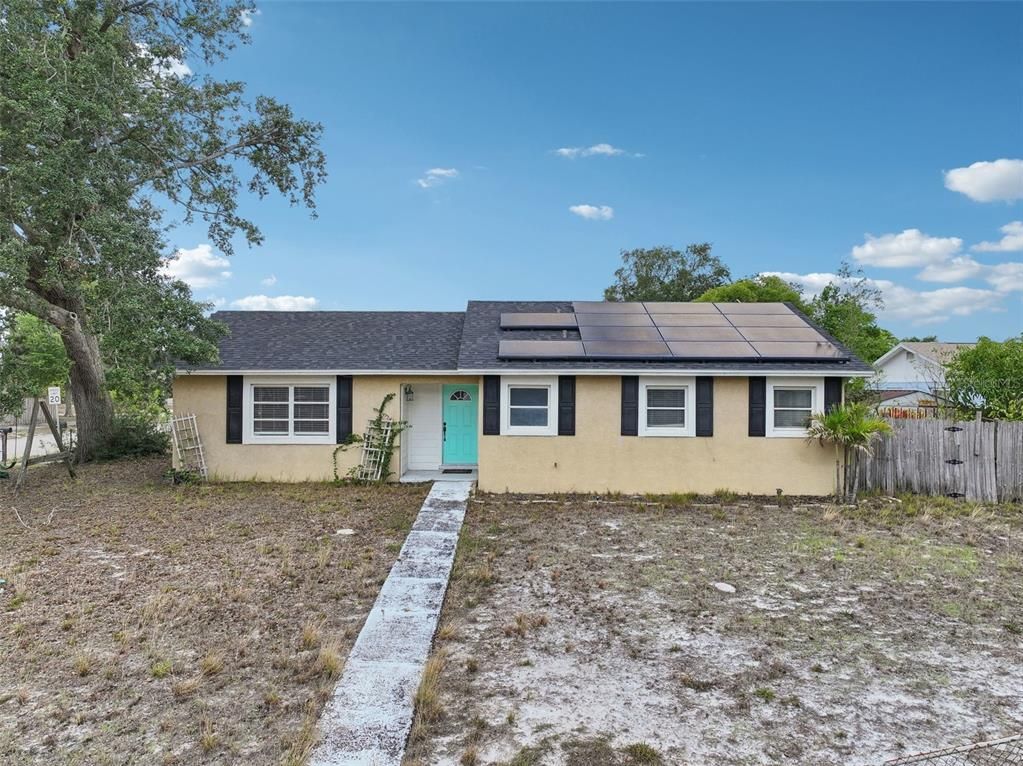 Backyard, Exterior, Facade, Solar Panels, Cape Cod