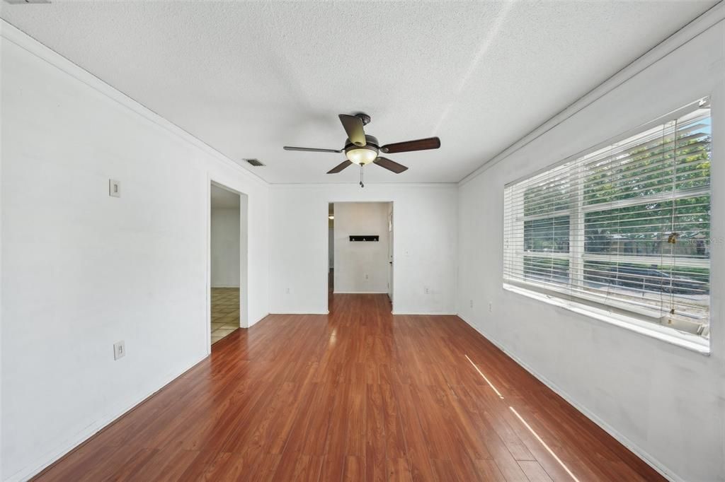 Empty room, Interior, Wood Texture Flooring