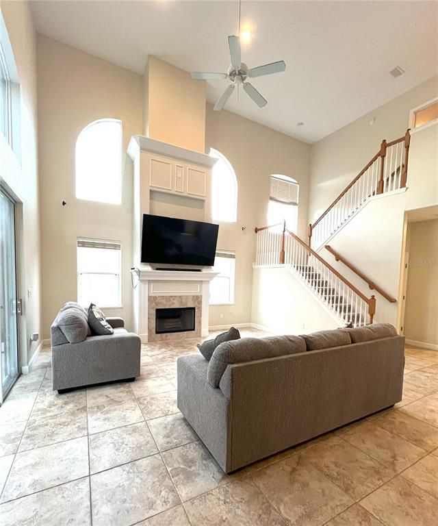 Fireplace, Interior, Living room