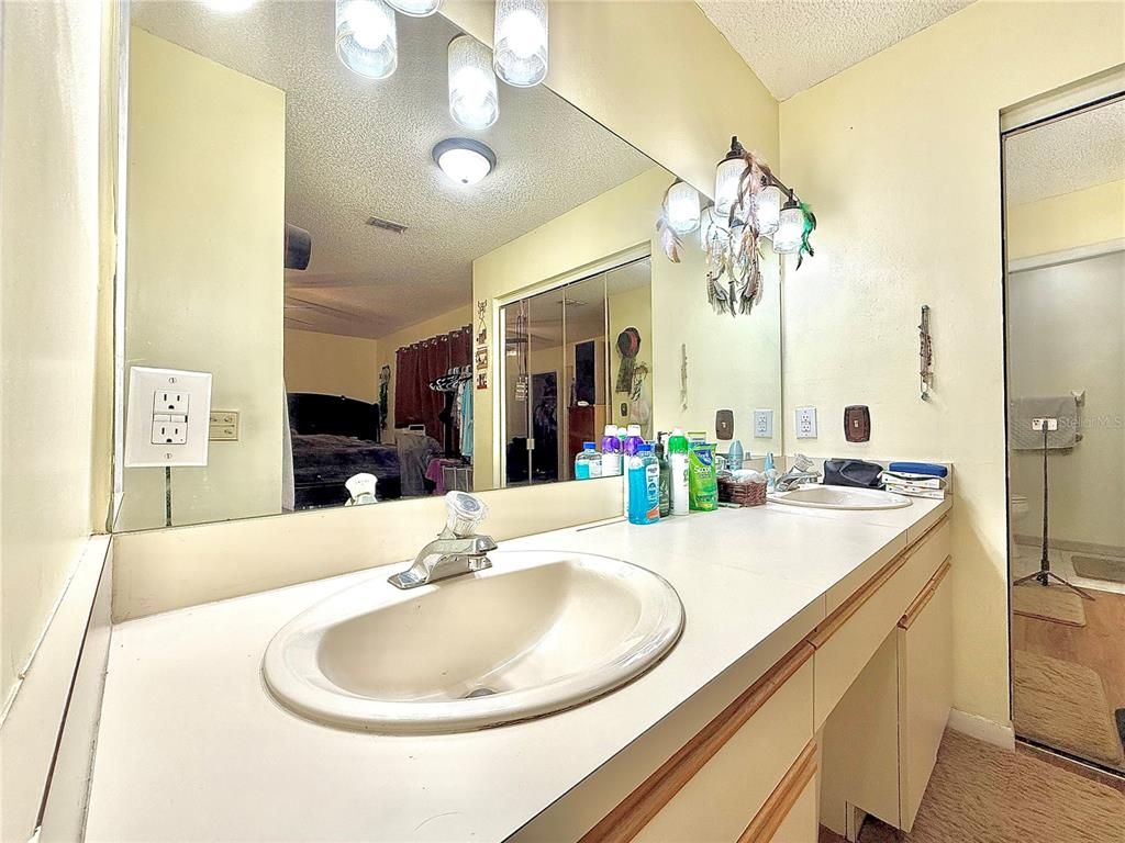 Bathroom, Dual Sink Vanities, Glass Shower, Interior