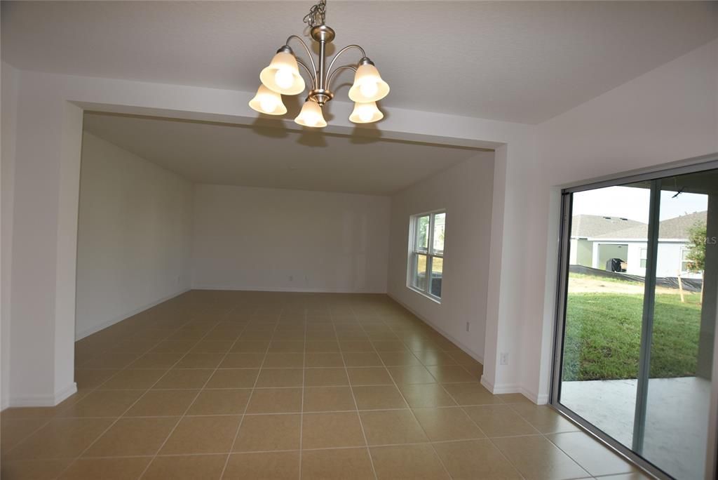 Chandelier, Empty room, Interior