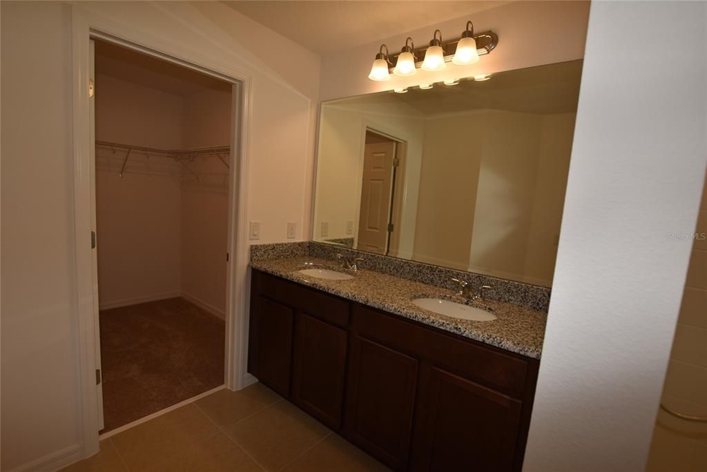 Bathroom, Dual Sink Vanities, Interior, Walk-in Closets