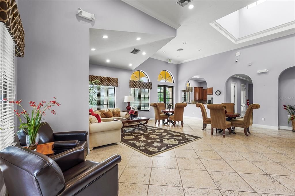 Dining room, Interior, Living room, Recessed Lighting