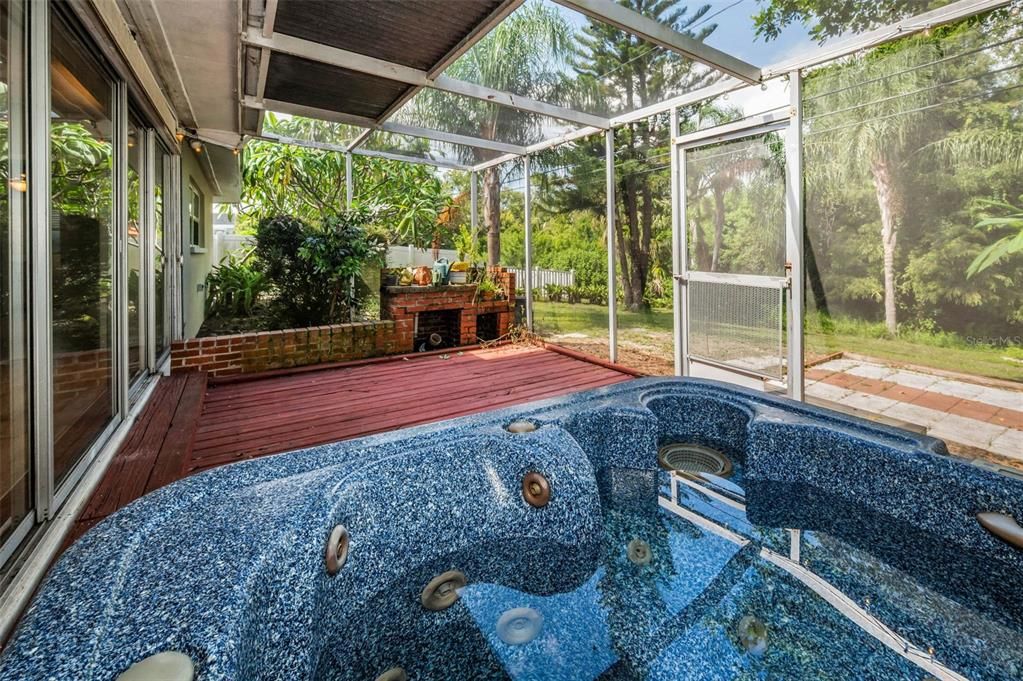 Glass Ceilings, Hot Tub, Interior, Sun Room