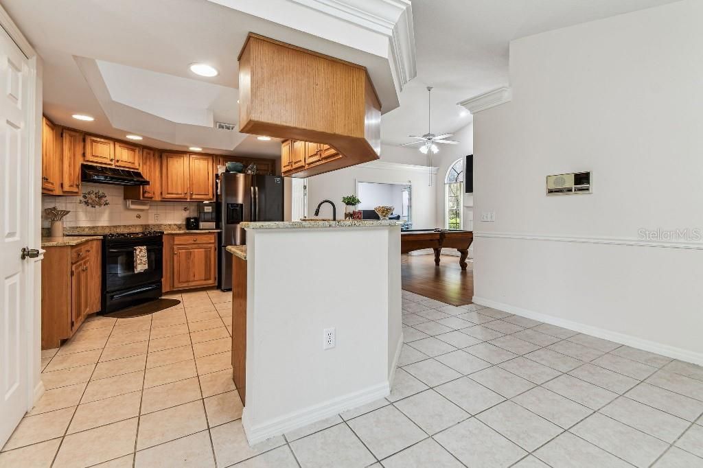 Interior, Kitchen, Recessed Lighting