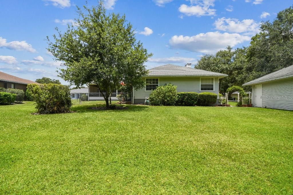 Backyard, Exterior