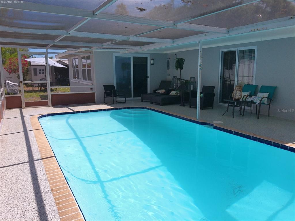 Glass Ceilings, Interior, Pool, Sun Room