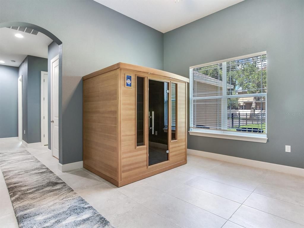 Interior, Recessed Lighting, Sauna Room