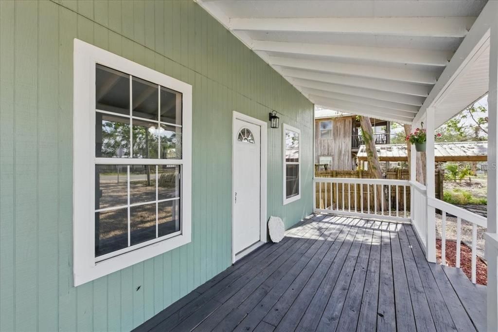 Exterior, Wood Texture Flooring