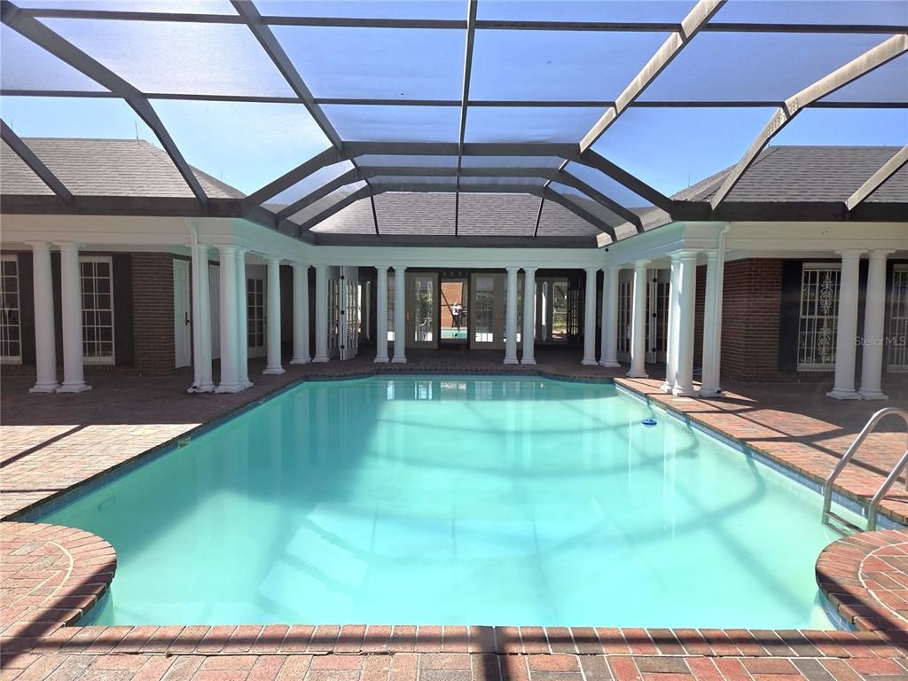 Glass Ceilings, Interior, Pool, Sun Room