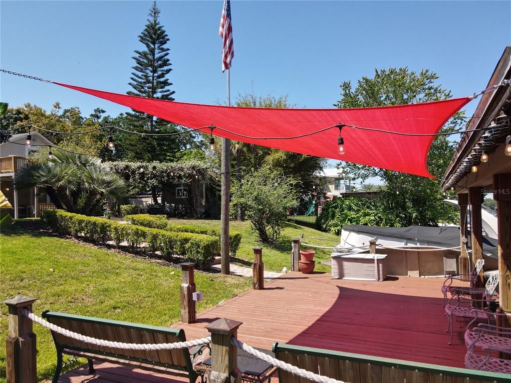Backyard, Exterior