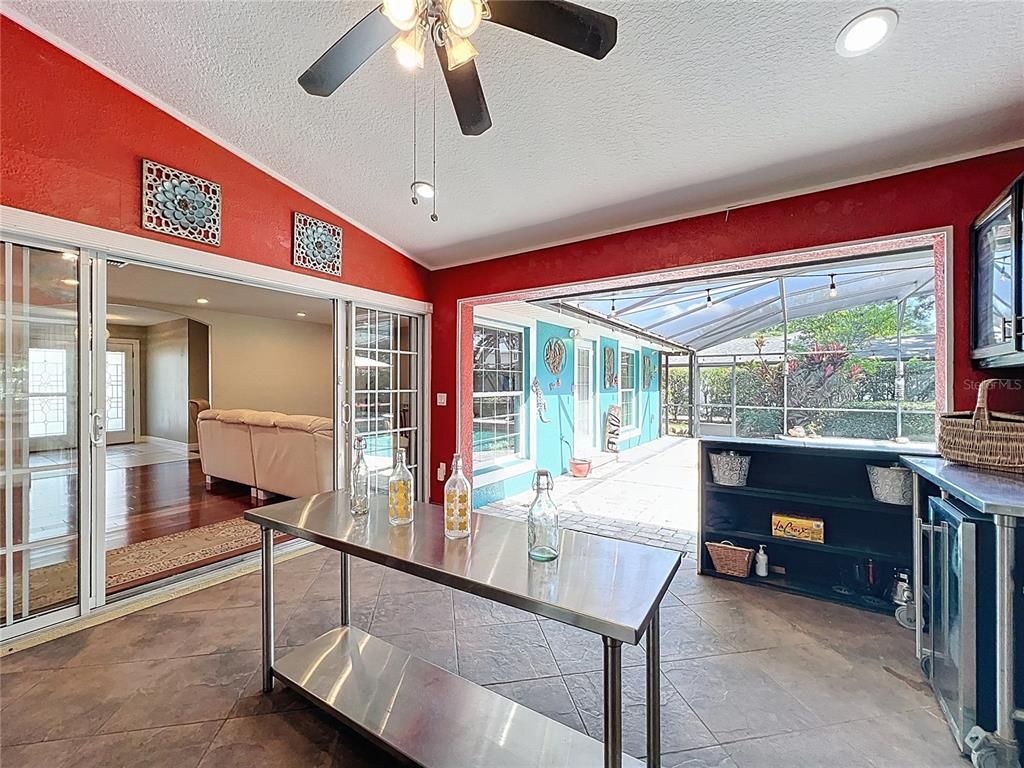 Interior, Recessed Lighting, Sun Room