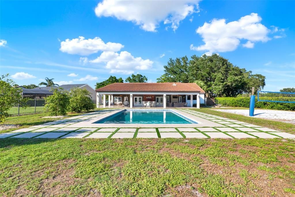 Backyard, Exterior, Pool