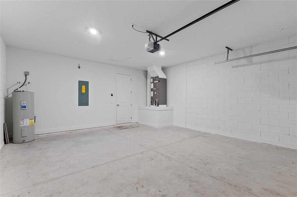 Garage, Interior, Recessed Lighting