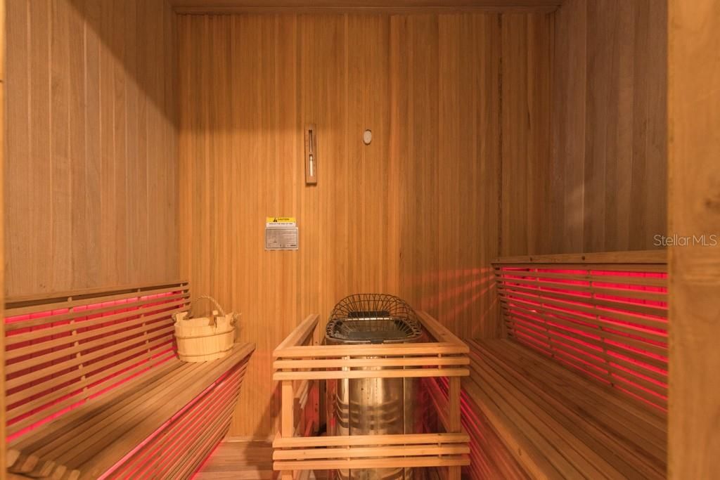 Interior, Sauna Room