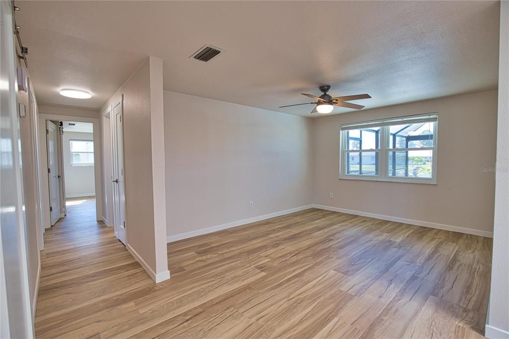 Empty room, Interior, Wood Texture Flooring
