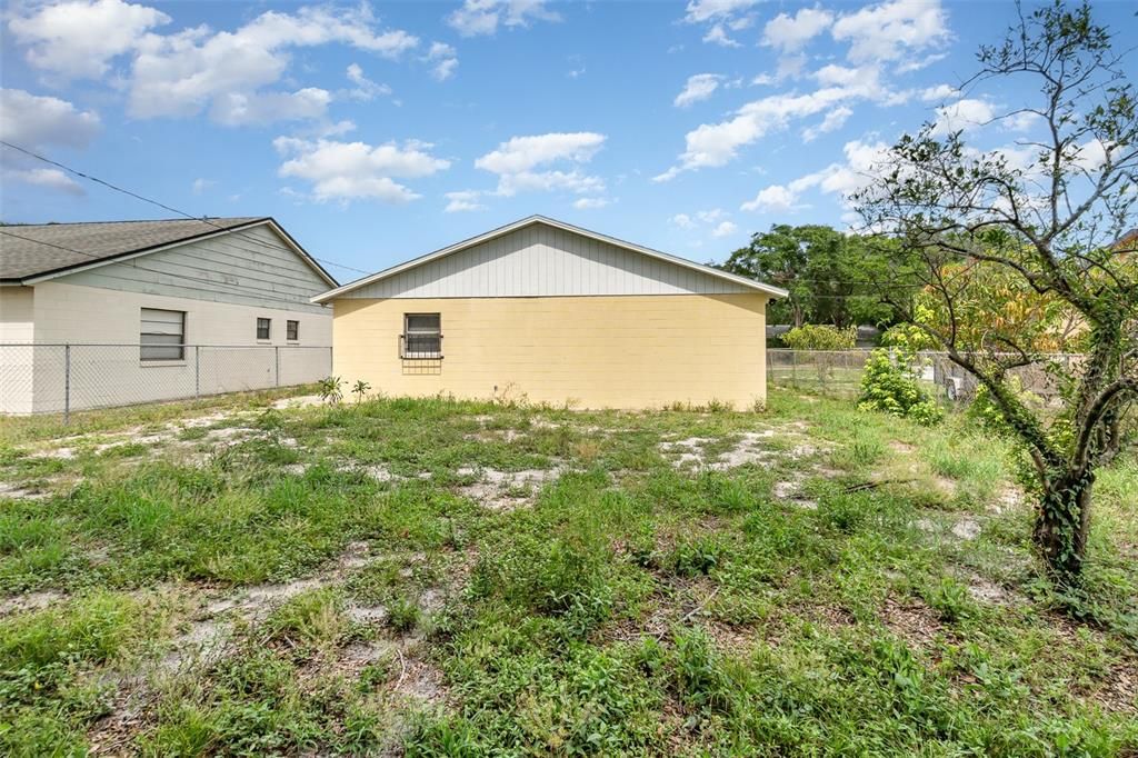 Backyard, Exterior