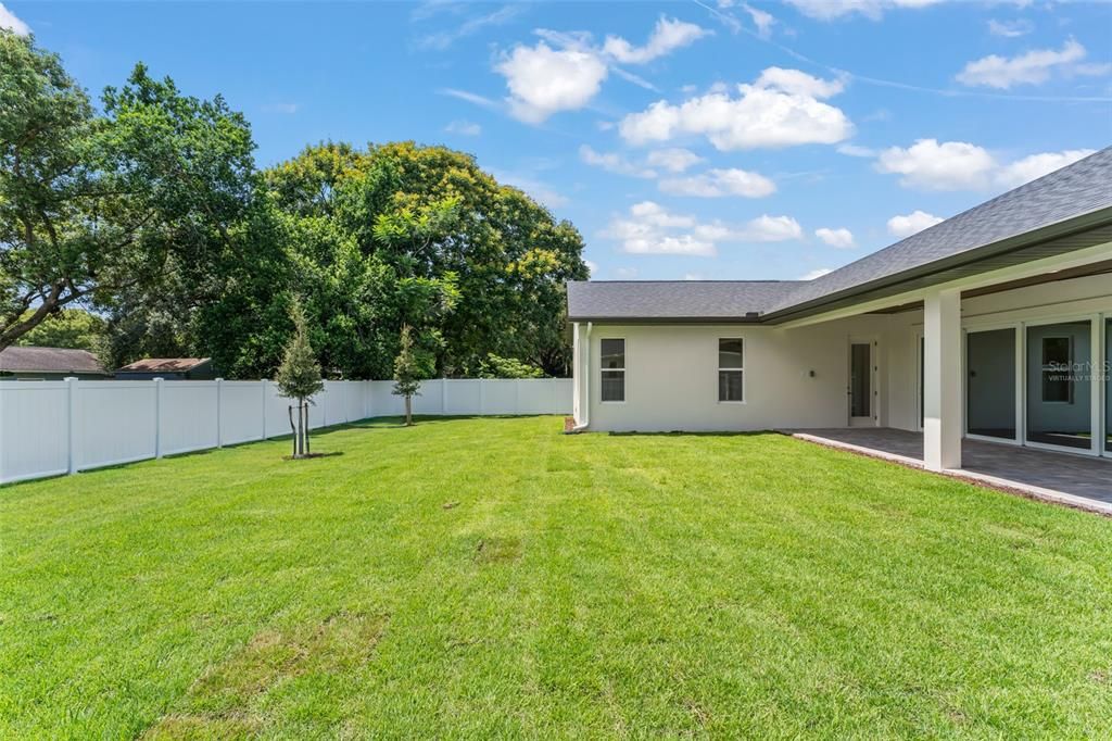 Backyard, Exterior