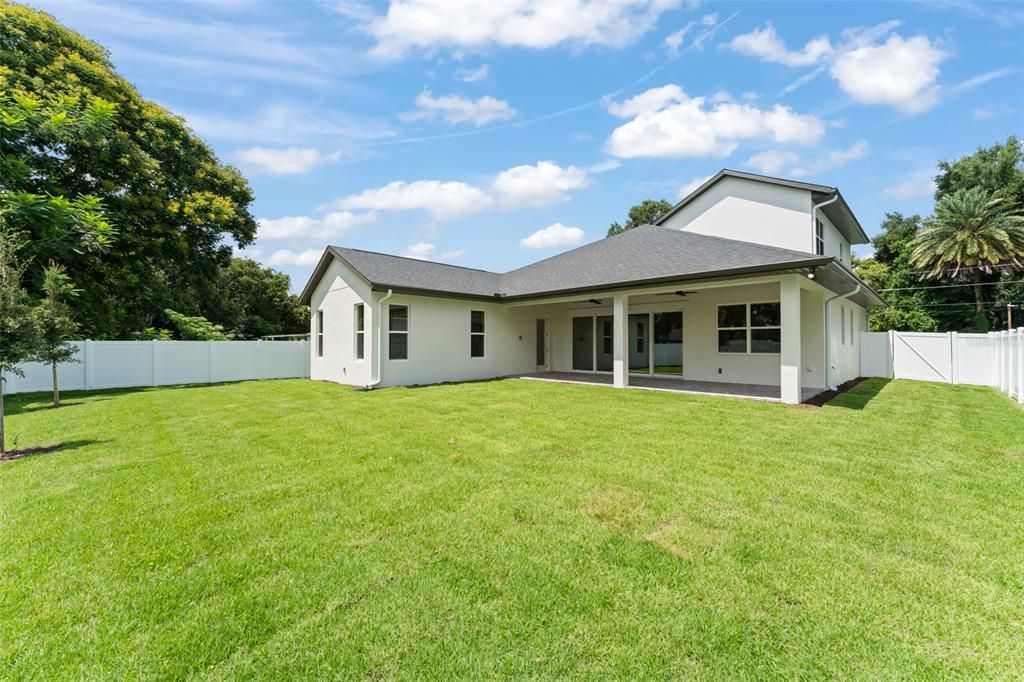 Backyard, Exterior