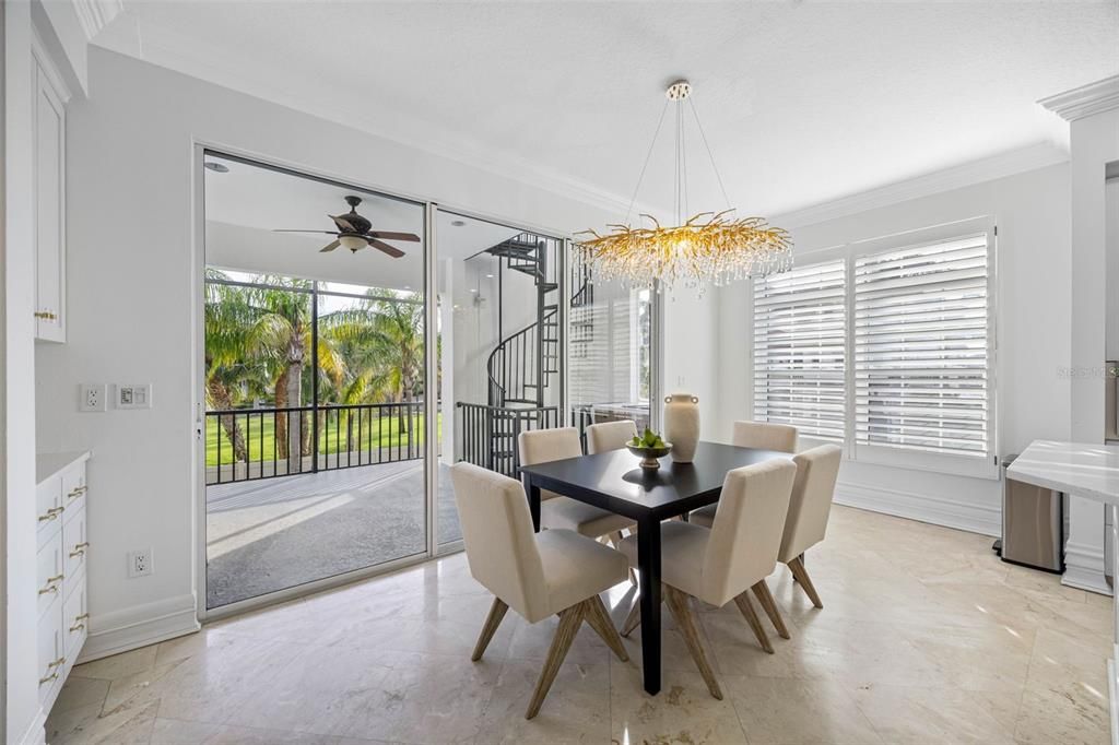 Chandelier, Dining room, Interior