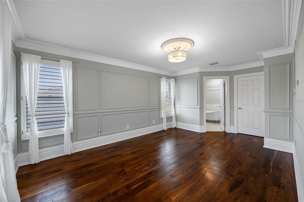 Empty room, Interior, Wood Texture Flooring