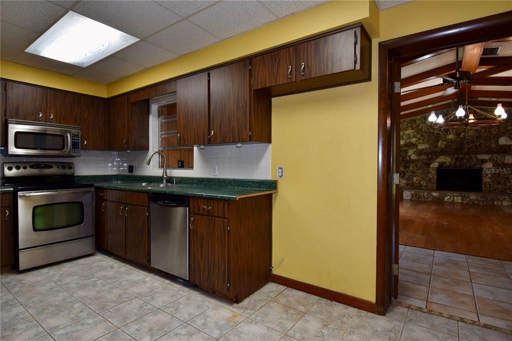 Interior, Kitchen, Stainless Steel Appliances