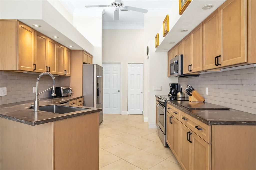 Interior, Kitchen, Recessed Lighting