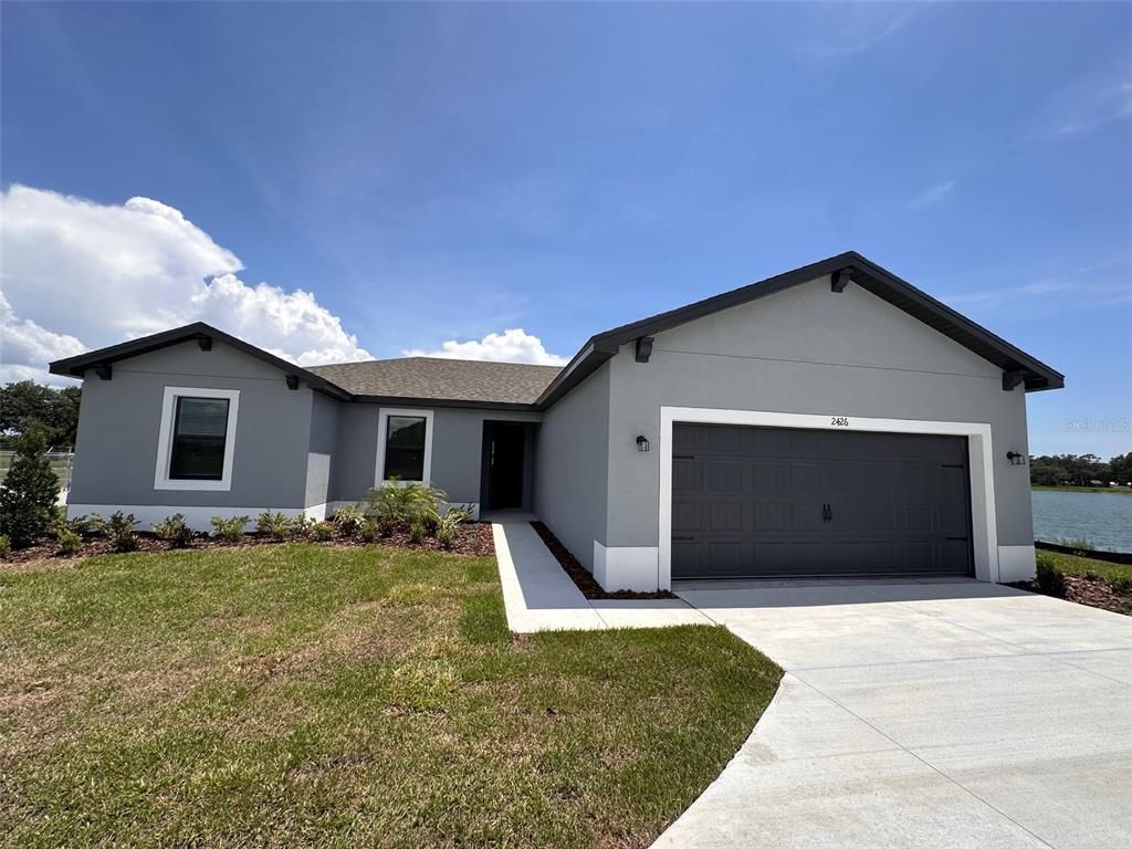Attached, Exterior, Facade, Water, Ranch