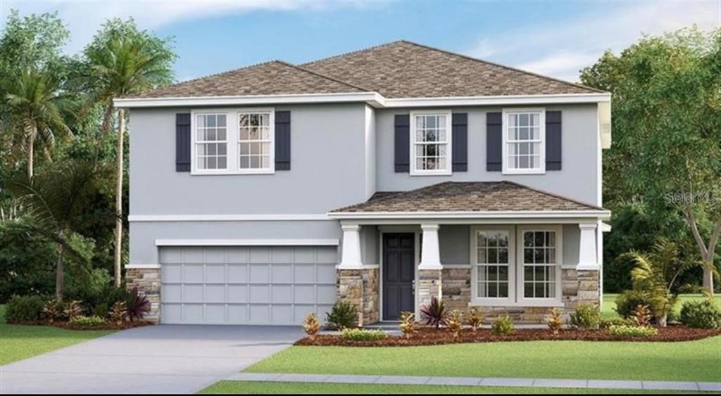 Attached, Exterior, Facade, Mediterranean